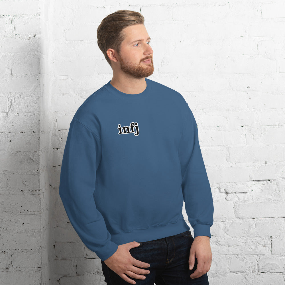 INFJ Mbti Unisex Sweatshirt, Left side