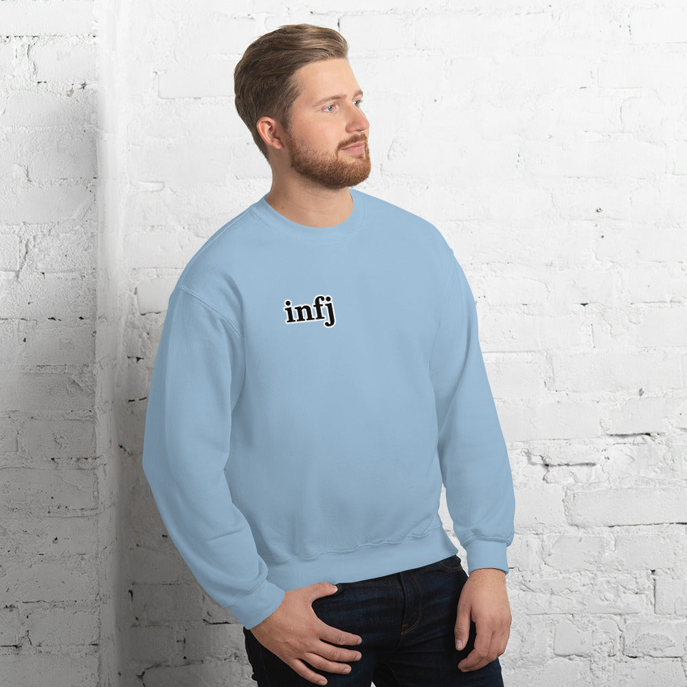 INFJ Mbti Unisex Sweatshirt, Left side