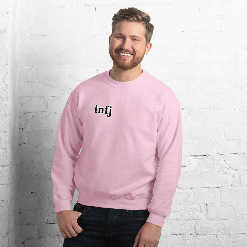 INFJ Mbti Unisex Sweatshirt, Left side