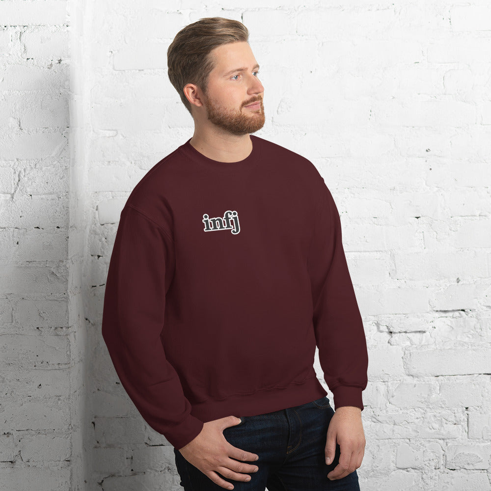 INFJ Mbti Unisex Sweatshirt, Left side