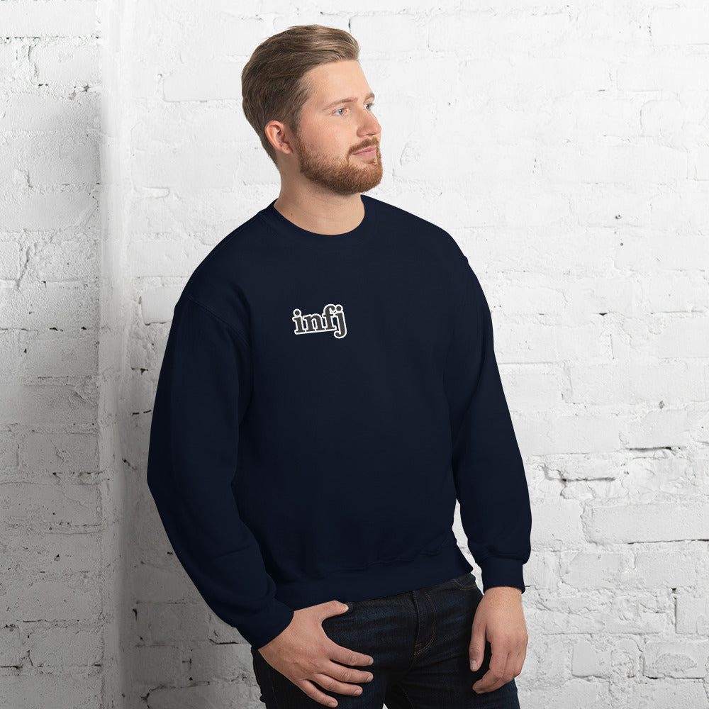 INFJ Mbti Unisex Sweatshirt, Left side