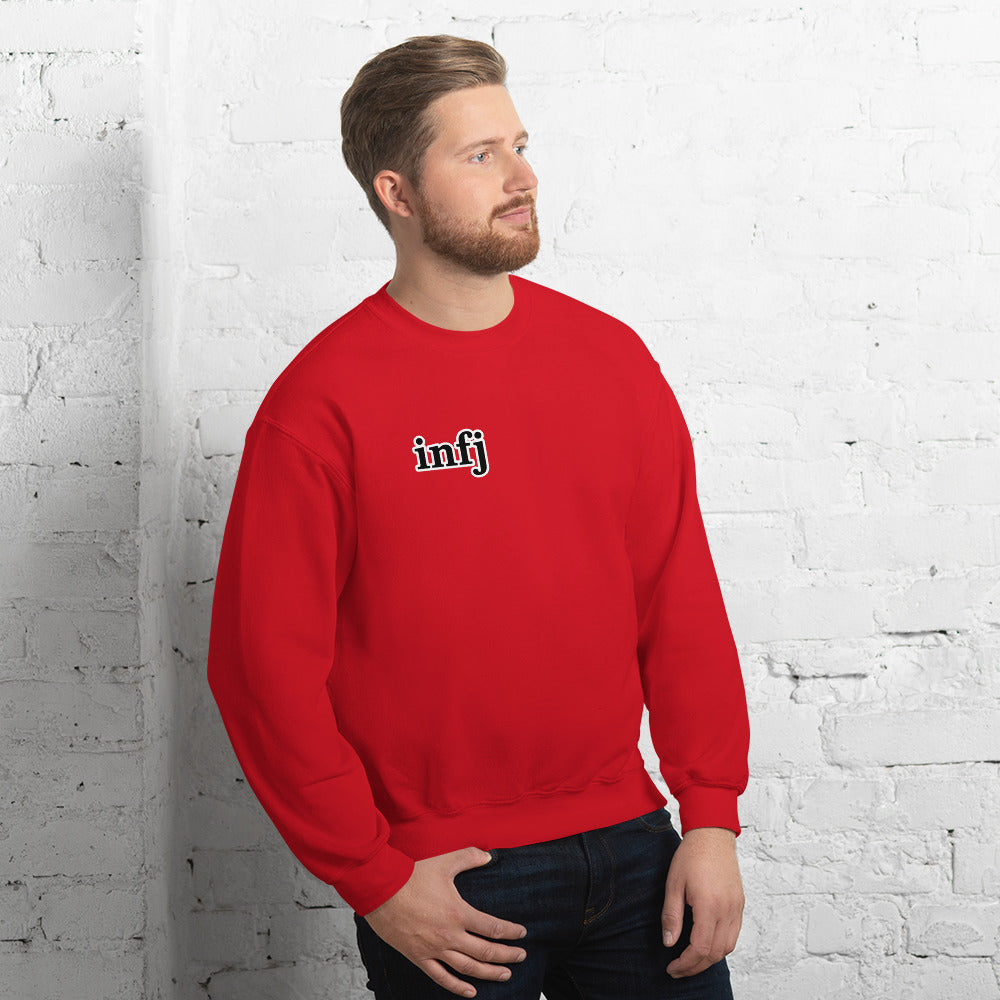 INFJ Mbti Unisex Sweatshirt, Left side