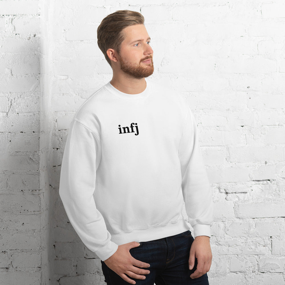 INFJ Mbti Unisex Sweatshirt, Left side