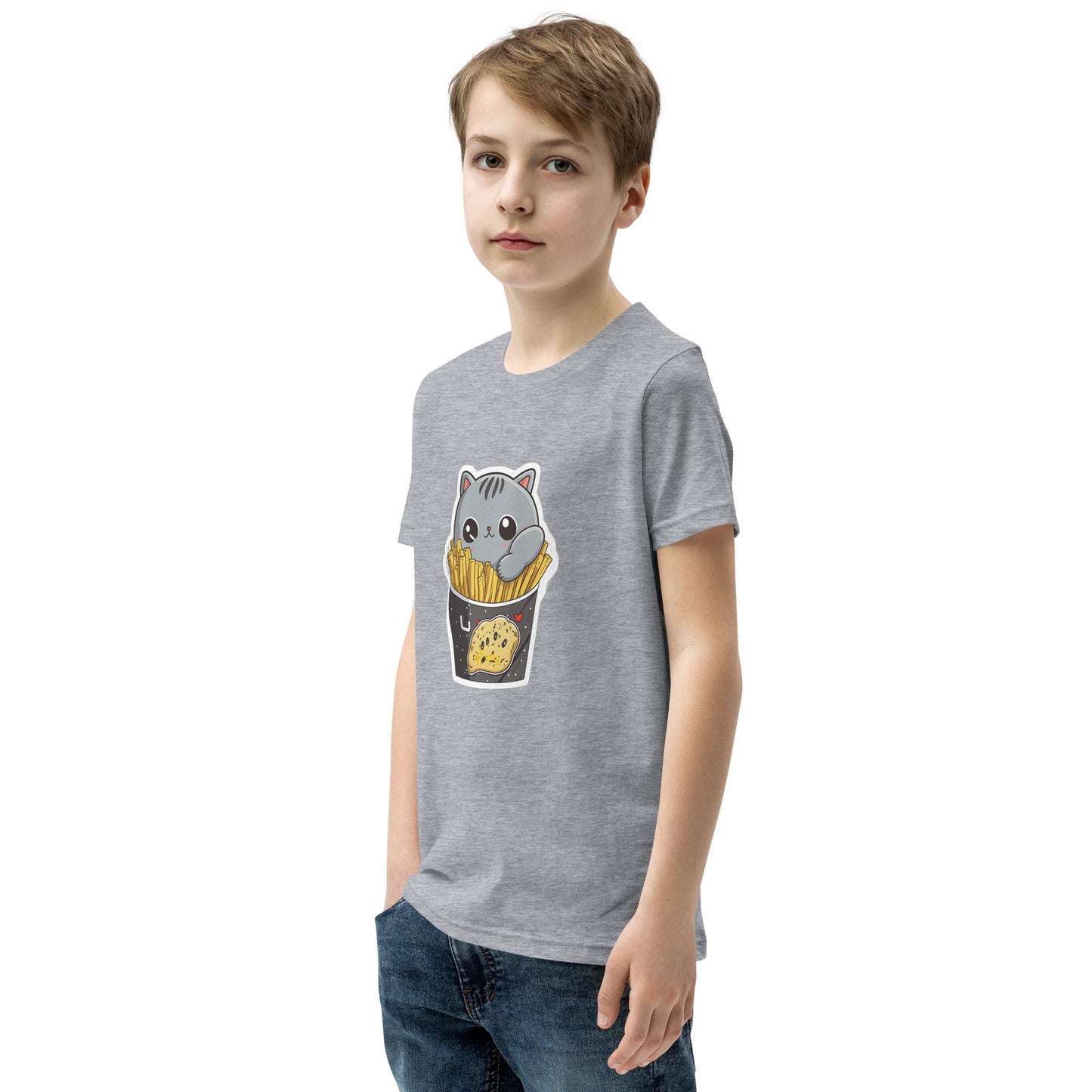 Yum fries Youth Short Sleeve T-Shirt