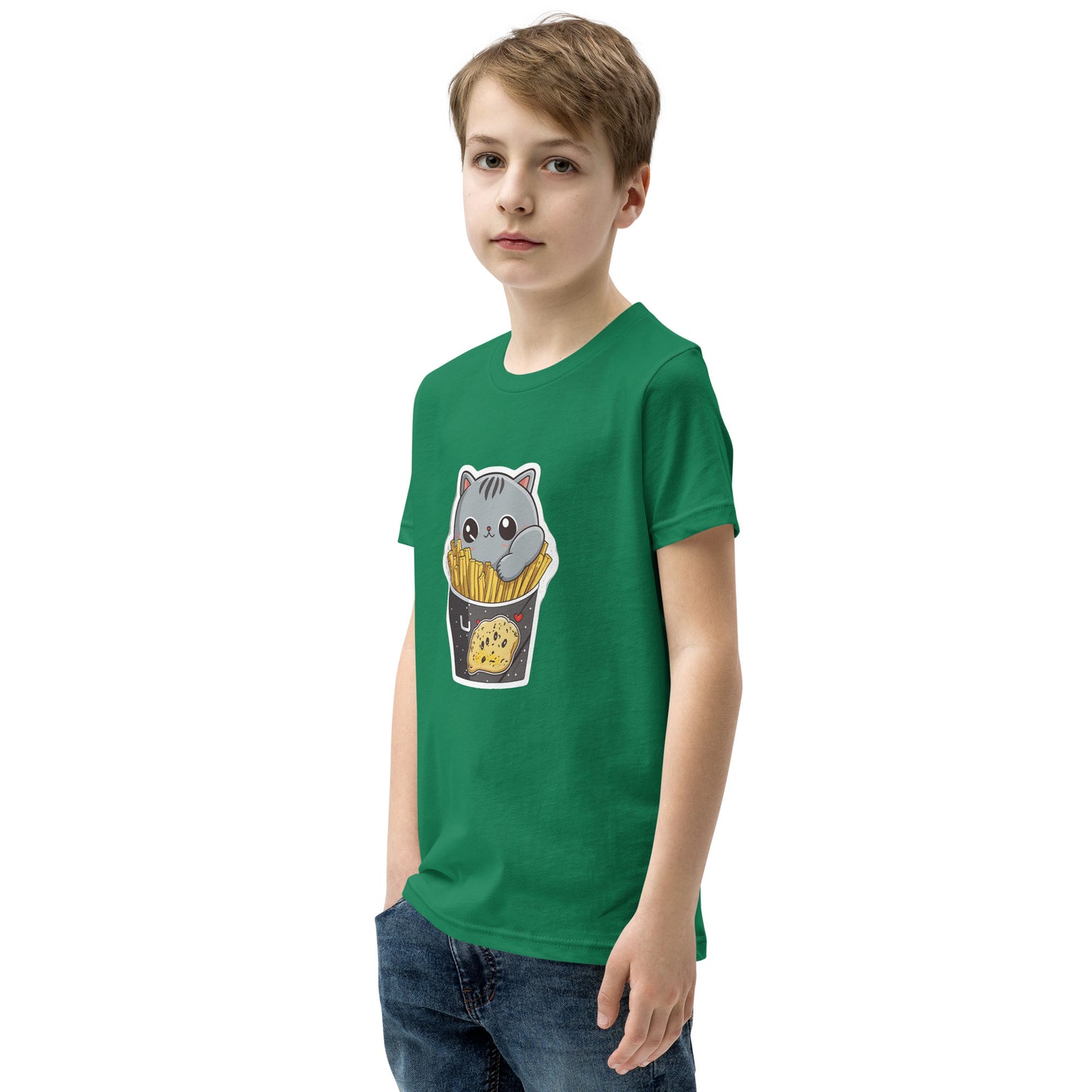 Yum fries Youth Short Sleeve T-Shirt